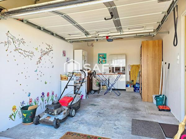 Charmante maison de plain pied avec jardin et garage!