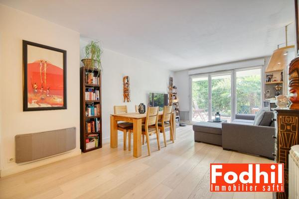 Appartement 3 pièces de 60 m ²- jardin de 30m²avec un parking et une cave.