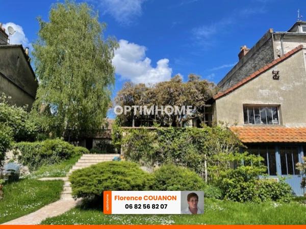 CYR SOUS DOURDAN. Belle Maison de 167 M² avec 3/4 chambres...Dépendances et un beau Jardin de 1385 M² clos et arboré.