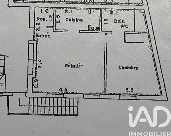 Appartement à vendre 2 pièces 38 m² Triel-sur-Seine