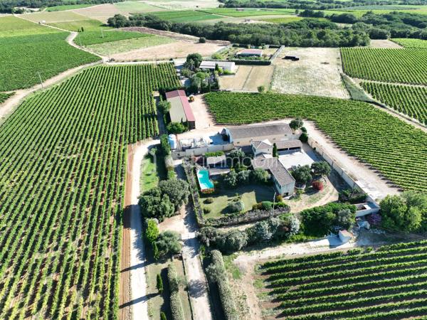 EN EXCLUSIVITÉ — DOMAINE D'EXCEPTION

Beauvoisin (Gard) — 8 ha dont près de 7 ha de vignes

Un lieu rare. Un domaine comme on n'en trouve plus.

Niché au cœur des vignes de la Costière, ce domaine d'environ 8 hectares se déploie en trois univers complémentaires, pensés aussi bien pour un projet de vie que pour une activité professionnelle à fort potentiel.

Un espace événementiel hors du commun : 
Une salle de réception d'environ 250 m² entièrement aménagée, avec scène, éclairage professionnel et décoration soignée jusqu'au moindre détail. Mariages, séminaires, concerts, spectacles — le lieu s'y prête naturellement. Elle s'ouvre sur une terrasse couverte d'environ 145 m², prolongée par plusieurs espaces extérieurs paysagés : allées, tonnelle, terrasse de dégustation sous les parasols en paille… Un cadre provençal authentique qui séduit au premier regard.

Un outil de production viticole complet : 
Près de 7 hectares de vignes en pleine production, un chai équipé de cuves en résine et fûts de chêne, un espace de dégustation et des bureaux. Tout est en place pour continuer ou développer une activité viticole dans les meilleures conditions.

Deux habitations privées indépendantes : 
Deux logements séparés avec jardins arborés et fleuris, terrasses, cuisine d'été,piscine à débordement...

Un cadre de vie paisible, entouré de vignes à perte de vue.
Ce domaine recèle encore bien d'autres surprises, que seule une visite permet de révéler.

Un bien comme celui-ci ne se décrit pas, il se vit.