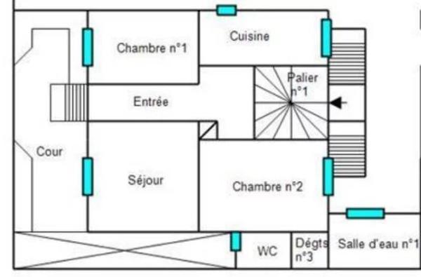 A VENDRE ENSEMBLE IMMOBILIER