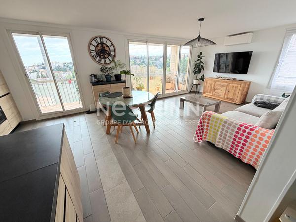 Superbe appartement 4 pièces 74,62m2 à Grasse Saint matthieu, Terrasse 14m2
