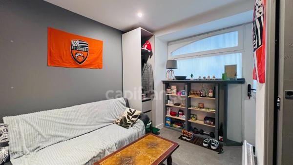 QUIMPER (29) - Local commercial/appartement meublé de 24,77 m²