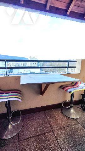 Sur les toits en Centre ville