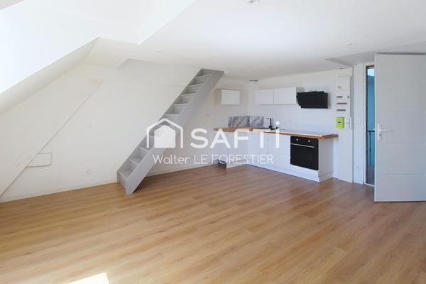 APPARTEMENT T3 DUPLEX RENOVE AVEC JARDIN ET PLACE DE PARKING