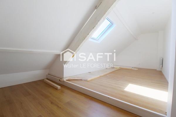 APPARTEMENT T3 DUPLEX RENOVE AVEC JARDIN ET PLACE DE PARKING