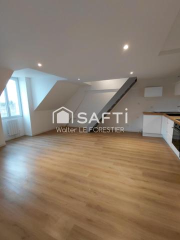 APPARTEMENT T3 DUPLEX RENOVE AVEC JARDIN ET PLACE DE PARKING