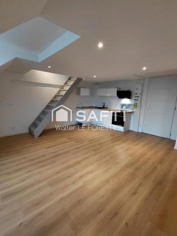 APPARTEMENT T3 DUPLEX RENOVE AVEC JARDIN ET PLACE DE PARKING