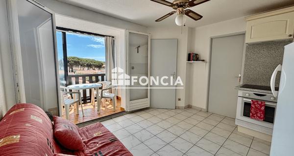 À vendre Appartement 2 pièces 21 m² - Port Leucate 11370