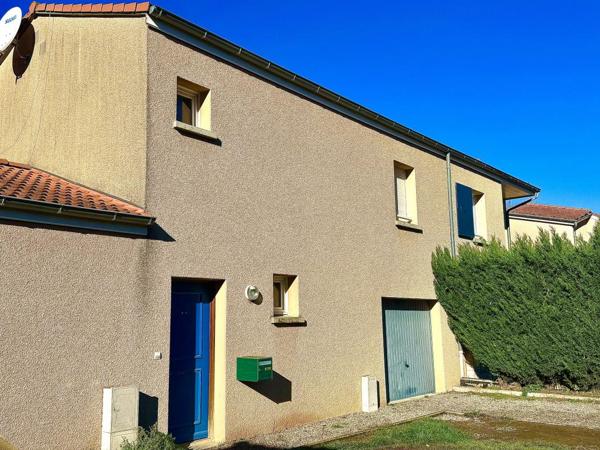 ALBOUSSIERE - VILLA T4 83.80 M2 - DUPLEX AVEC GARAGE ET JARDIN