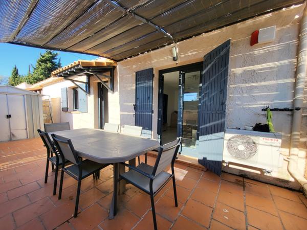 Marignane (13700) MAISON PLAIN PIED 3 PIECES AVEC JARDIN ET TERRASSE