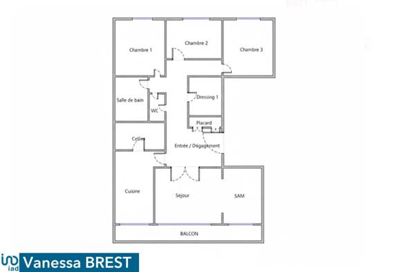 Appartement à vendre 5 pièces 92 m² Chilly-Mazarin