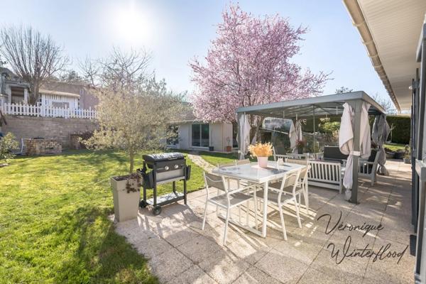 Maison à vendre 5 pièces MANTES LA VILLE (78)130m²-4 chambres-1153m²-garage-sous-sol-dépendance.