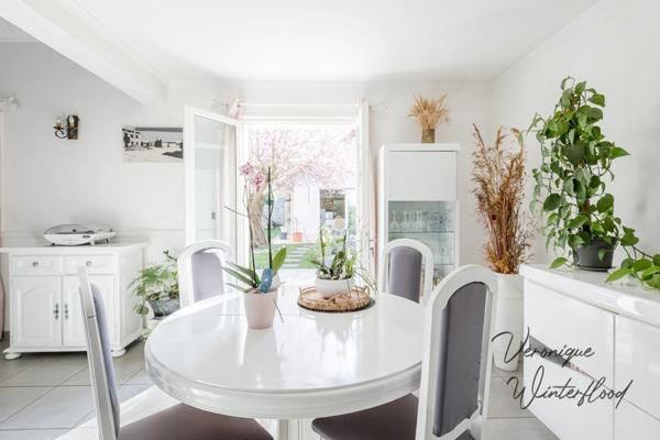 Maison à vendre 5 pièces MANTES LA VILLE (78)130m²-4 chambres-1153m²-garage-sous-sol-dépendance.