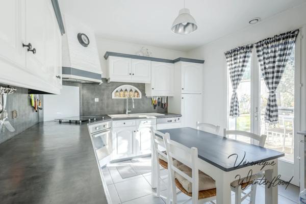 Maison à vendre 5 pièces MANTES LA VILLE (78)130m²-4 chambres-1153m²-garage-sous-sol-dépendance.