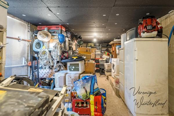 Maison à vendre 5 pièces MANTES LA VILLE (78)130m²-4 chambres-1153m²-garage-sous-sol-dépendance.