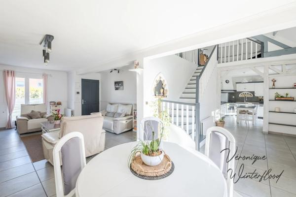 Maison à vendre 5 pièces MANTES LA VILLE (78)130m²-4 chambres-1153m²-garage-sous-sol-dépendance.