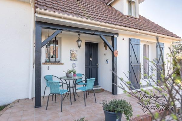 Maison à vendre 5 pièces MANTES LA VILLE (78)130m²-4 chambres-1153m²-garage-sous-sol-dépendance.