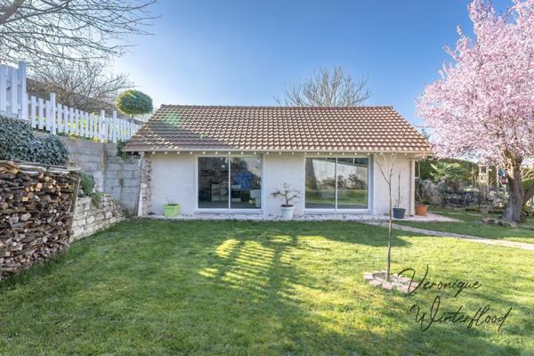 Maison à vendre 5 pièces MANTES LA VILLE (78)130m²-4 chambres-1153m²-garage-sous-sol-dépendance.