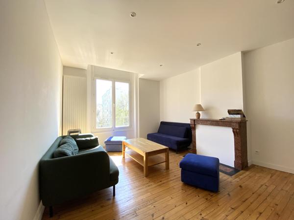 Saint-Étienne (42100) Appartement T4 de 90m² meublé et rénové - Secteur Fauriel