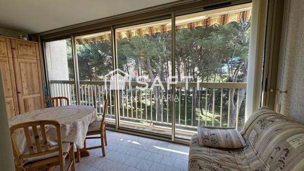 83140 - SIX FOURS LES PLAGES - La Coudoulière - T2 de 46 m2 avec terrasse, garage, cave