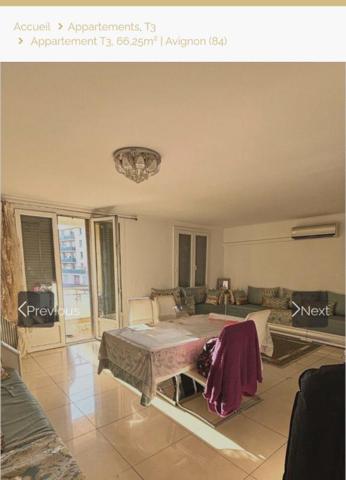 Appartement  3 pièce(s) 56 m2
