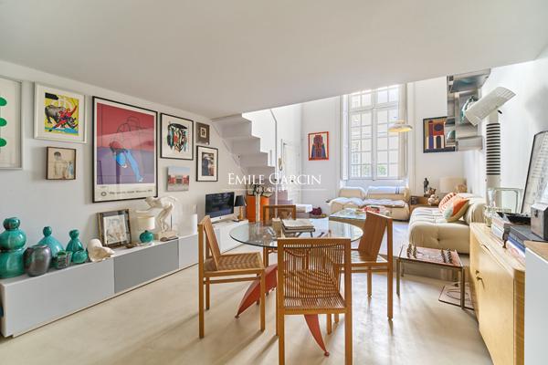A vendre - Appartement en duplex - Paris 75004 - Hôtel particulier - Archives