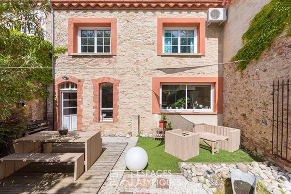 Maison de ville aux volumes contemporains à Villefranche-de-Lauragais