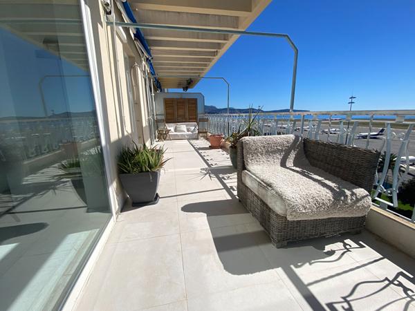 A vendre /Nice PROMENADE DES ANGLAIS  / DERNIER ETAGE/TERRASSE /VUE MER