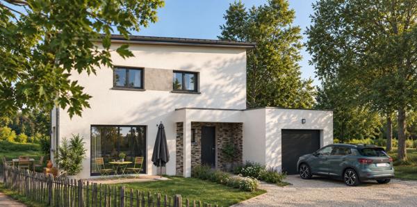 Terrain + Maison à vendre 6 pièces - 111 m²