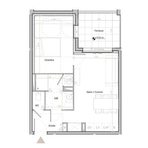 Appartement à vendre 2 pièces 42 m² Font-Romeu-Odeillo-Via