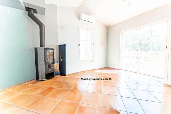 Maison avec 3 chambres, jardin et climatisation en location à l'année au Bois Plage / Le Bois Plage