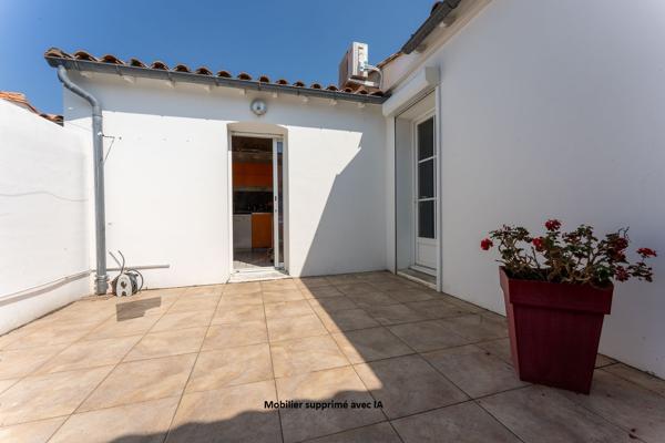 Maison avec 3 chambres, jardin et climatisation en location à l'année au Bois Plage / Le Bois Plage