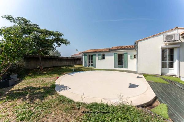 Maison avec 3 chambres, jardin et climatisation en location à l'année au Bois Plage / Le Bois Plage