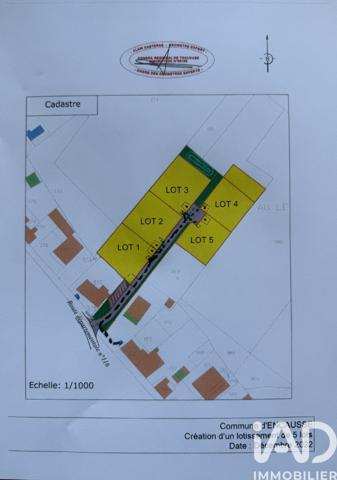 Terrain à vendre 850 m² Encausse
