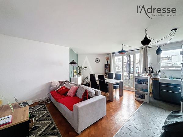 Appartement 2 pièces 47.5m² - Cave - Box en sus