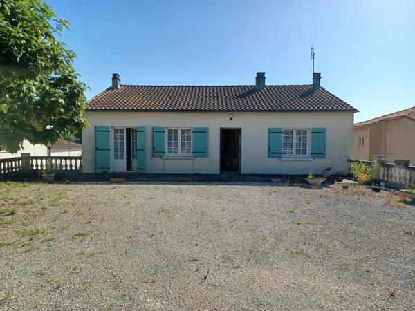 Maison près centre-bourg, 3 chambres garage jardin