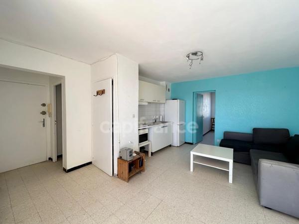Appartement à vendre 2 pièces PALAVAS LES FLOTS (34) PREMIÈRE LIGNE – T2 TRAVERSANT – VUE MER EXCEPTIONNELLE – ACCÈS DIRECT PLAGE