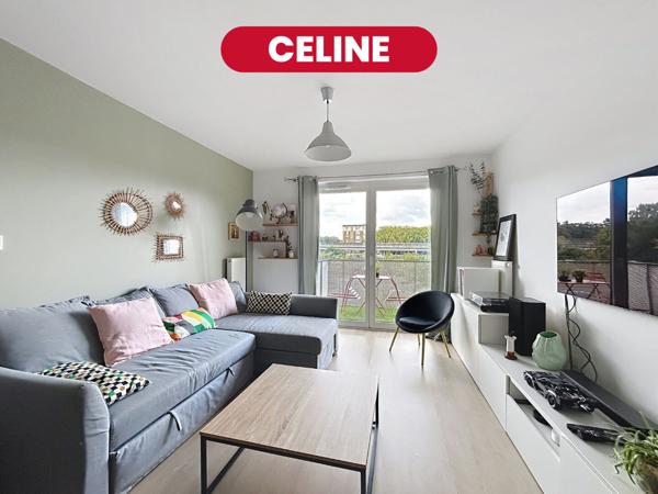 CELINE- T2/43,63m² , proche du CHU