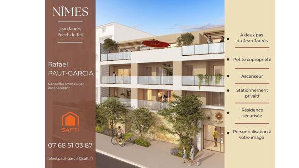 P2 neuf avec terrasse et stationnement à partir de 199 900€