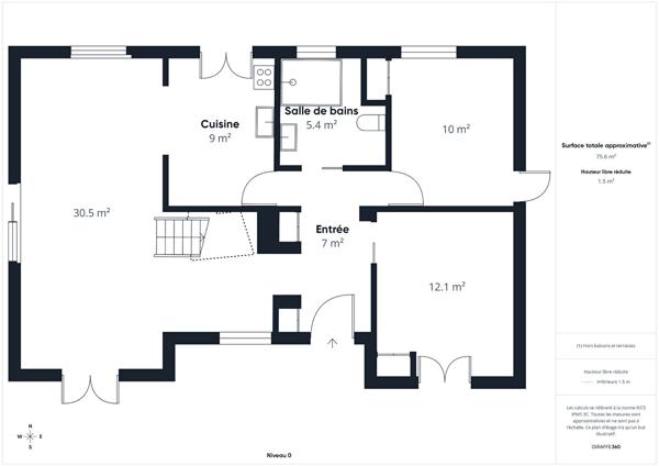 Anglet - Limite Biarritz Parc d'Hiver - Vente maison avec potentiel au calme