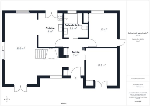 Anglet - Limite Biarritz Parc d'Hiver - Vente maison avec potentiel au calme