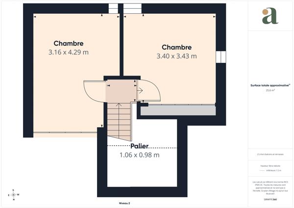 Appartement avec emplacement privilégié en vente à proximité du Parc de l’Ermitage au Bouscat (33110)