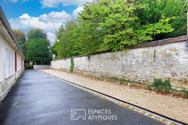 Appartement à rénover avec parc commun