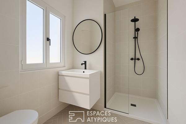 Appartement à rénover avec parc commun