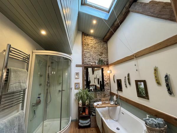 Superbe maison de campagne avec annexe, piscine et grange