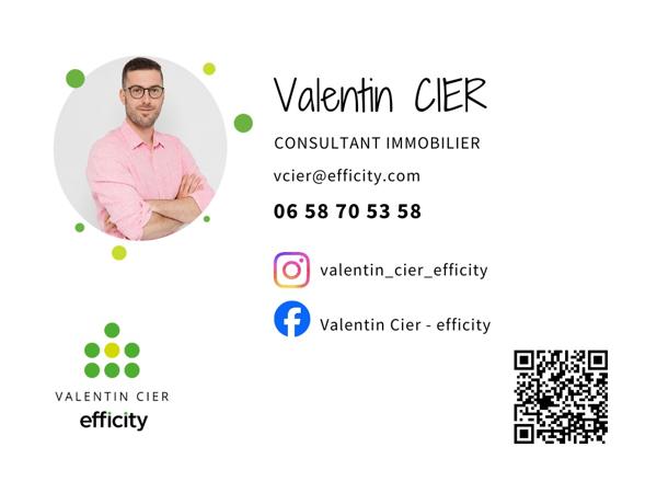 Appartement 3 pièces - 61 m² Exclusivité efficity