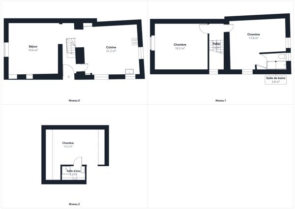Maison 5 pièces - 103 m² Exclusivité efficity