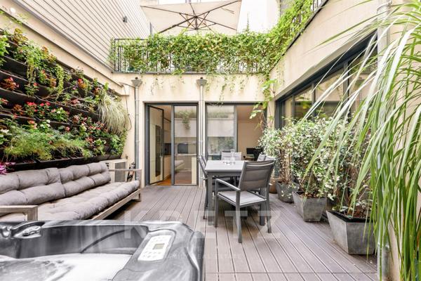 Comme une suite avec terrasse privée et jacuzzi - Paris XX ème - Père Lachaise / Gambetta